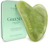 PLANTIFIQUE Gua Sha Facial Tools - Massage Tool - Jawline Sculptor - Face Sculpting Tool for Your Skin Care Routine - Jade Guasha