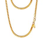 Womens Chain Necklace Gold Chain for Men Women Trendy Jewelry Gifts Chains Necklaces for Teens