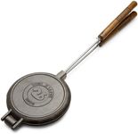 Rome Industries Inc 1028 Chuck Wagon Waffle, Cast Iron, One Size, Gray