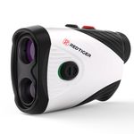 REDTIGER Golf Rangefinder, 1200 Yards Laser with Slope Tech Range Finder, Flag Pole Vibration Lock, 7X Zoom, Rechargeable Rangefinder with Magnetic-Attached