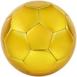 Linkidea Size 5 Gold Color Soccer Ball, Official Match Size Golden Soccer Ball, Gift Idea for Freestyle Soccer and Juggling