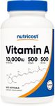 Nutricost Vitamin A 10,000 IU, 500 