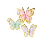 Golden Butterfly Centerpiece, 3 ct