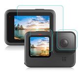 TMG Tempered Glass Screen Protector (3 P'cs Set) for GoPro Hero 10 / GoPro Hero 9