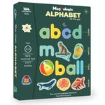 PELIKAS TOYZ Magnetic Alphabets for Kids, Montessori Toys for 3 to 5 Year Old, Gift for Boys Girls - Magnalogix Alphabet on The Go !