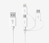 Apple MFI Certified 3-in-1 Cable, L