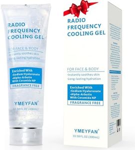 YMEYFAN Conductive Gel for Microcurrent Facial Device, Cooling Gel for Laser Hair Removal, Fragrance-Free, Hypoallergenic, Gel Primer for RF Device, Premium Gel Hydrating Soothes for Face Skin Care