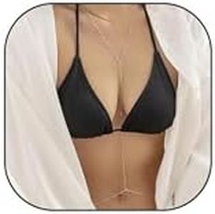 Waist Chain for Women Waist Beads Body Chain Belly Chain Jewelry for Women Adjustable Belly Chains for Teen Girls Summer Beach Body Accessories