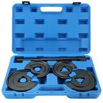 DASBET Suspension Coil Spring Compressor Set 5PCS Front Rear Axle Telescopic Repair Tool Kit Compatible with Mercedes Benz