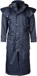 Men's Full Length Riding Coat Water