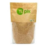 Yupik Organic Millet Seeds, Hulled, 1 kg, Gluten-Free, Non-GMO, Kosher, Vegan, Raw, Salt-Free, Plant-Based Protein, Source of Fiber & Iron, Ideal for Recipes, Side Dishes, Salads & More