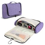 Teamoy Travel Storage Bag Compatible with Dyson Airwrap Styler, Portable Travel Organizer for Airwrap Styler and Attachments, Purple