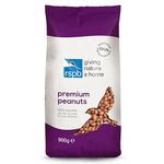 RSPB Premium Peanuts 900 grams Wild bird Food, supporting RSPB Charity, Re-sealable & recyclable pouches, for use in Garden & outdoors. Perfect for Feeders, ground feeders & bird tables