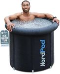 Lifepro Portable Ice Bath Tub for Cold Plunge with Cover and Storage Bag - Home & Travel Ice Bath Tub for Athletes and Adults, Durable Portable Cold Plunge Tub for Outdoor, Plunge Pool