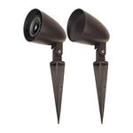 OSD Audio LS2 Outdoor 2.5" Landscape Weather-Resistant Speaker Pair In Ground Stake or Mount