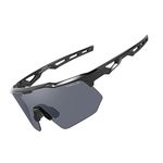 PUKCLAR Polarised Sports Sunglasses for Men Women Driving Sunglasses Cycling Running Fishing Goggles Unbreakable Frame