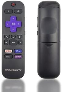 Ceybo OEM ALIR 3226001223 Remote Control for Onn Roku TV Includes Netflix, Disney+, Apple TV & HBOMax Shortcuts 32PFL6452/F7 50PFL4756/F7 55PFL4756/F7 65PFL4756/F7