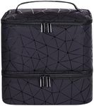 Black Large Makeup Bag, BYLife Nail
