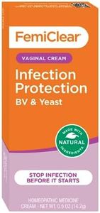 FemiClear BV & Yeast Infection Cream - Natural Homeopathic Feminine Care & Protection