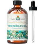 EVOKE OCCU Pine Needle Essential Oil 118ml, Pure Pine Needle Oil for Home Diffuser Fragrance DIY Candle Soap Making- 4 FL Oz