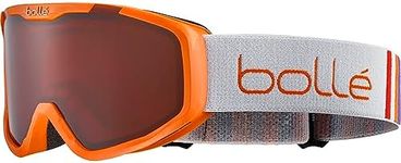 bollé - Rocket, Orange Matte, Rosy Bronze, Small, Snow Goggles, Unisex, Children