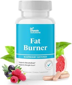 Fat Burner with GLP‑1 Support – Raspberry Ketones, Green Tea & Kelp – Metabolism & Appetite Support for Women & Men – 60 Capsules