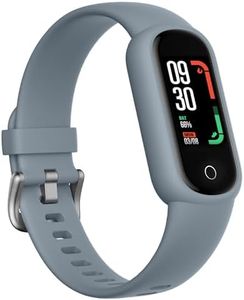 TOOBUR Montre Connectée Femme Homme, Bracelet Connecté avec Podomètre, 14 Sports, Cardiofrequencemètre, Étanche IP68, Surveillance du Sommeil, Calories, Smartwatch avec iOS et Android