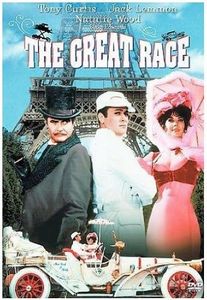 The Great Race Tony Curtis, Jack Lemmon, Natalie Wood, Peter Falk, Keenan Wynn, Arthur O'Connell, Vivian Vance, Dorothy Provine, Larry Storch, Ross Martin