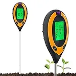 Soil Moisture Meter,4-in-1 Soil PH 