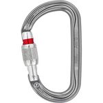 Petzl M34A SL Am'D Asymmetrical Aluminium Carabiner, Size: Screw-Lock, Grey