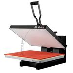 My Print | Automatic Open 16x24 Heat Press Machine | Heavy Duty | Multi Purpose Use | DTF Printing | Sublimation Printing | Vinyl Printing | Screen Printing | Fusing Machine (Automatic Open)