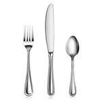 New Star 58864 Slimline 36-Piece Stainless Steel Flatware Set