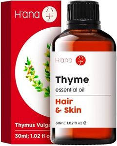 H'ana Thyme Essential Oil (1 fl oz) - Therapeutic Grade Thyme Oil Essential Oils for Hair Growth, Skin, Diffuser & Snoring