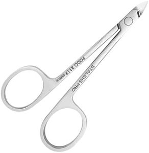 Staleks PODO 21 Podology Scissors-Style Nippers – 7 mm Beveled Straight Blades Without Heel – Enhanced View for Foot Care Work