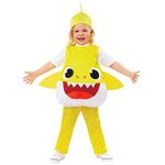 (PKT) (9913321) Child Baby Shark Yellow Costume (2-3yr)