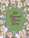 2020-2021 Financial Year Diary Planner: Week on Two Pages | Ideal Tax Return Helper | Large 8.5"x 11" Size | Pretty Floral Cover