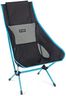 Helinox Chair Two | Chaise de Camping Pliable Ultra légère à Dossier Haut (Black + Pockets)