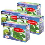 80 Tea Bags Lemon Balm Melissa Tea 4 Boxes x 20 Tea Bags