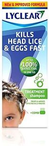 Lyclear Treatment Shampoo with Comb 200ml - 2 Pack