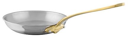 Mauviel1830 'cook Frying Pan Round Diameter:, Stainless Steel, 20 cm