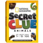 National Geographic: Secret Clue Animals - Card Game for Kids 7 & Up - Fun & Cooperative Board Games for The for Girls & Boys Ages 7, 8, 9, 10