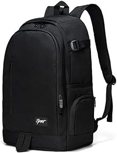 Travel Laptop Backpack, Business Slim Durable Laptops Backpack School Computer Bag Gifts for Men & Women Fits 15 Inch Notebook, Black