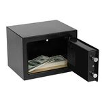 Electronic Password Security Safe Money Cash Deposit Box Office Home Safety Mini 4.6L Secure Digital Steel Safe Electronic High Security Home Office Money Safety Box