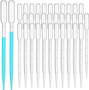 1000 Pcs Plastic Transfer Pipettes Disposable Graduated Pipettes for Scientific Experiment, Essential Oils, Make up Tool (5 ml)
