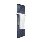 Heat Storm Slate 16x48 Glass Print Towel Warmer