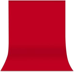UTEBIT 6x9ft Red Photo Backdrop for Ph0tography, Iron-On Red Backdrops Polyester Photography Backdrop for Wedding Ceremony Home Decoration Supplies