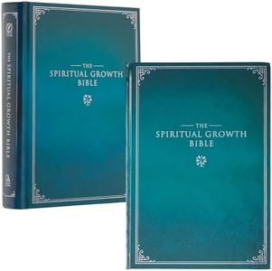 The Spiritual Growth Bible, Study Bible, NLT - New Living Translation Holy Bible, Hardcover, Teal (NLT Spiritual Growth Editions)