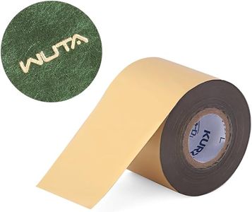 wuta 400ft High Gloss Clear Hot Stamping Foil for Leathercraft Leather, PVC Plastic, PVC Film, Paper– Superior Adhesion