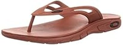 Oakley Mens Ellipse Flip Flop Comfort Sandals - Spicy Red - UK 7