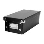 Snap-N-Store CD Storage Box, 13.25 x 5.125 x 5.125 Inches, Black (SNS01521)